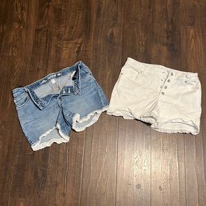 Lot 2 Cat & Jack girls shorts sz XL 14/16